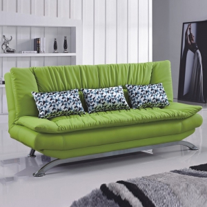 预售-布艺沙发简约现代多功能两用折叠沙发床棉麻小户型客厅实木架
