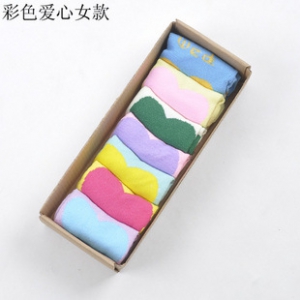 Heart design cotton socks （BOX）