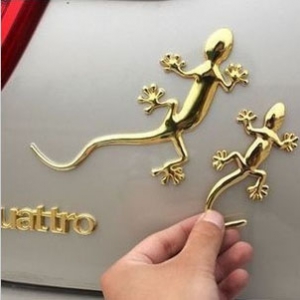 3D Lizard Design Decoration Stickers