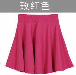 Candy Coloured Flare pleated skirt