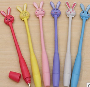 Cute Rabbit Bendable Pen