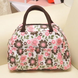 Casual Waterproof assorted printed lunch bag / handbags