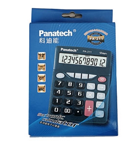 PA-211 Electronic Wide Screen Calculator                                                                           
