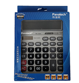 PA-106V Electronic And Solar Office Calculator With Wide Display