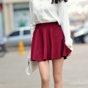 Candy Coloured Flare skirt