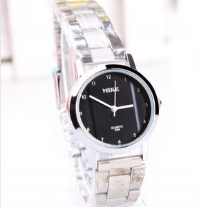165456 Simple design steel watch