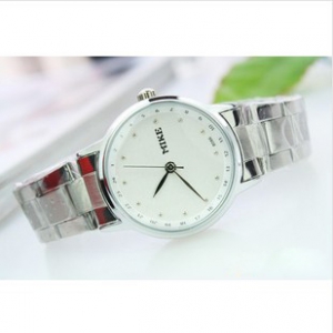 126604 Simple design steel watch