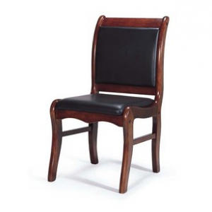 Oak frame conference office chair