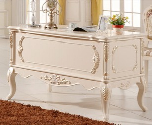 French carved ivory desk