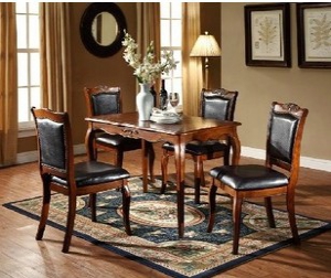dining table & 4 chairs (1.22M)