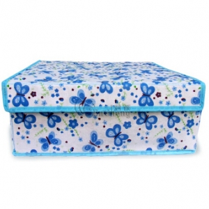 Printed Flodable Storage Oraganizer With Hard Case Cover