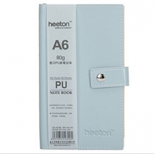 Button PU Skin Notebook A48-349
