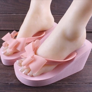 Fashion Flip flop with bow