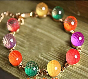 D172 Colourful beads bracelet