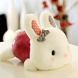 Cute rabbit doll 22cm Random design