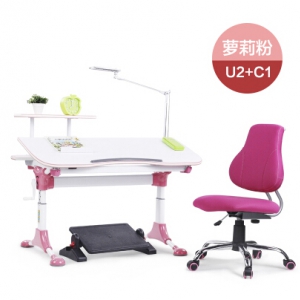 Children desk & chair &footstool