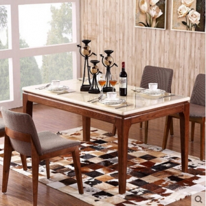 Dining table & four chairs 