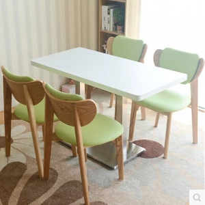 Dining table & four chairs
