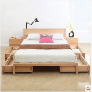 Preorder-Double bed frame with drawers 1.5*2 m