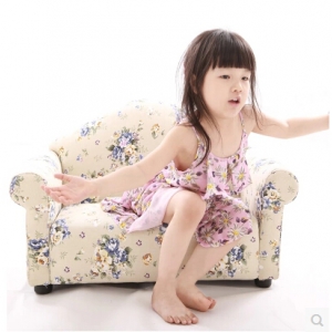 Fabric armchair for kids