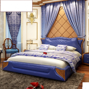 Preorder- Leather double bed frame