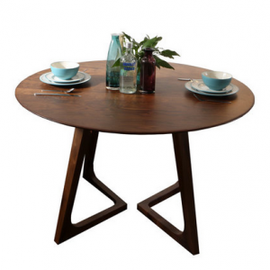 预售-北欧时尚实木创意圆形餐桌