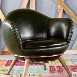 预售-北欧现代简约球形单人沙发椅