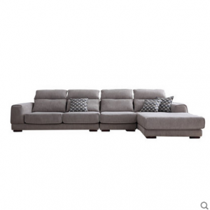 preorder- Fabric three-seat sofa + chaise longue