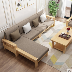 Preorder-Fabric three-seat sofa+ armchair+chaise longue