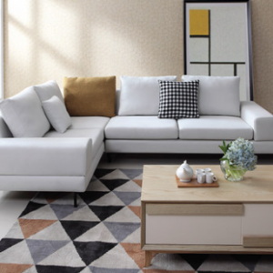 Preorder-Fabric four-seat corner sofa