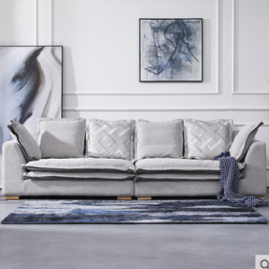 Preorder-Fabric four-seat sofa 