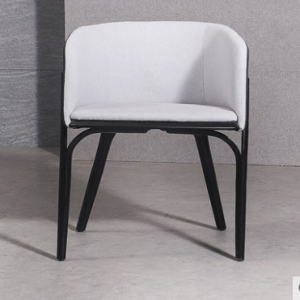 预售-北欧简约创意休闲咖啡椅布艺休闲椅