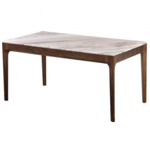 预售-北欧简约实木长方形餐桌