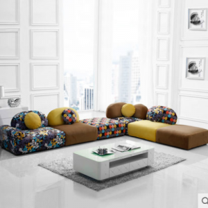 Preorder-Fabric five-seat corner sofa
