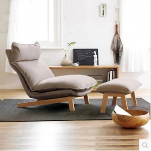 Preorder-Fabric armchair+foot stool