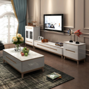 Preorder-TV bench+coffee table+2 sideboards