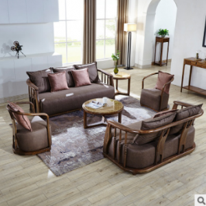Preorder-Fabric three-seat sofa+two-seat sofa+2 armchair