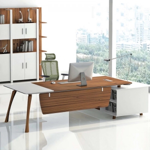 预售-办公家具简约现代老板桌新款大班台主管经理单人用办公桌