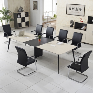 预售-办公家具会议桌长条桌简约现代板式培训桌会客洽谈接待桌