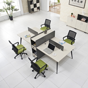 Preorder-four-seat office desk 