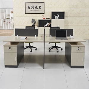 预售-办公家具4人位 办公桌电脑桌台式家用 单人办公桌
