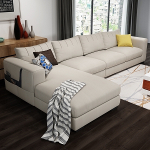 Preorder-Fabric two-seat sofa+armchair+chaise longue 