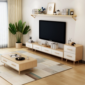 Preorder-TV bench +coffee table+2 sideboard