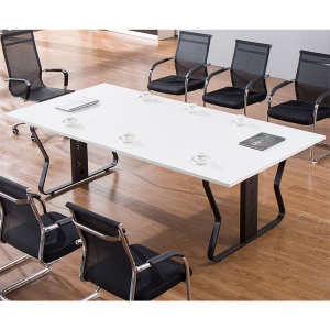 预售-现代简约会议桌 条形多功能办公桌培训洽谈桌接待会议台