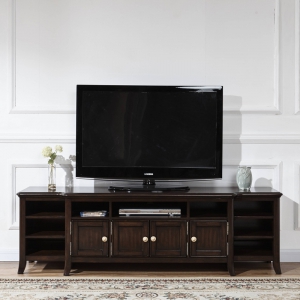预售-美式实木电视柜客厅简约地柜电视背景柜小户型储物柜