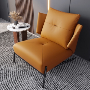 预售-北欧单人沙发椅设计师款客厅意式轻奢懒人沙发椅子网红阳台休闲椅