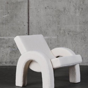 预售-轻奢异形设计师单人沙发北欧简约休闲客厅阳台躺椅创意